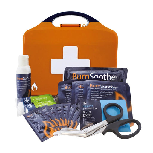 Burn First Aid Kit in Orange/Orange Integral Aura Box