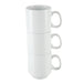 Olympia Whiteware Stacking Mugs 284ml (12 Pack) Olympia