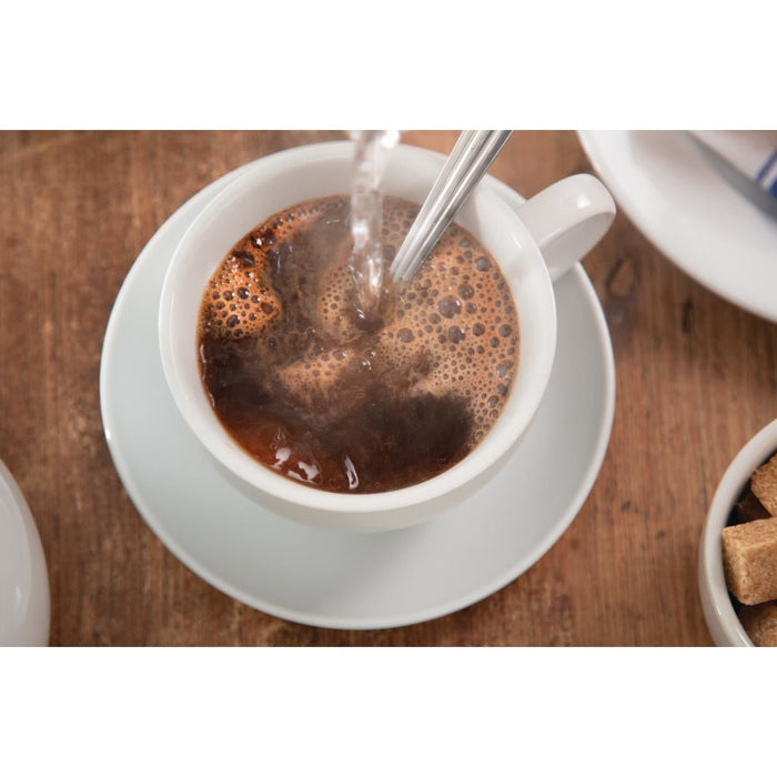Olympia Whiteware Cappuccino Cups 10oz 284ml (12 Pack) Olympia