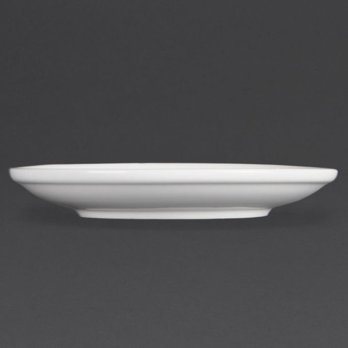 Olympia Whiteware Stacking Saucers 150mm (12 Pack) Olympia