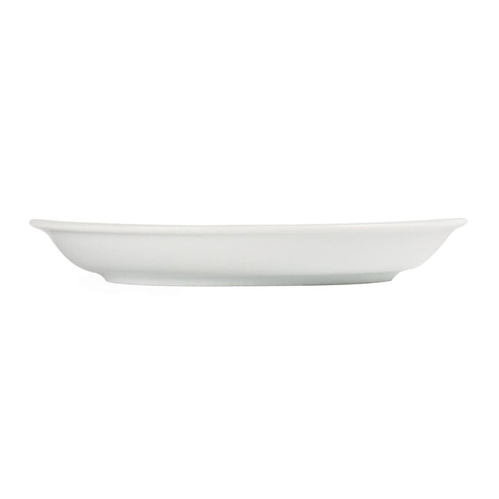 Olympia Whiteware Cappuccino Saucers (12 Pack) Olympia