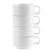 Olympia Whiteware Stacking Espresso Cups 85ml 3oz (12 Pack) Olympia