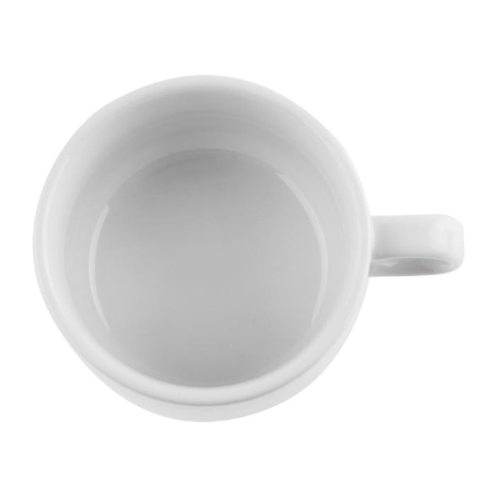 Olympia Whiteware Stacking Espresso Cups 85ml 3oz (12 Pack) Olympia