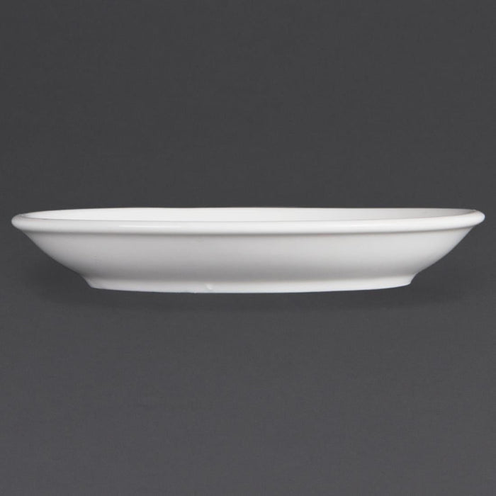 Olympia Whiteware Stacking Espresso Saucers (12 Pack) Olympia