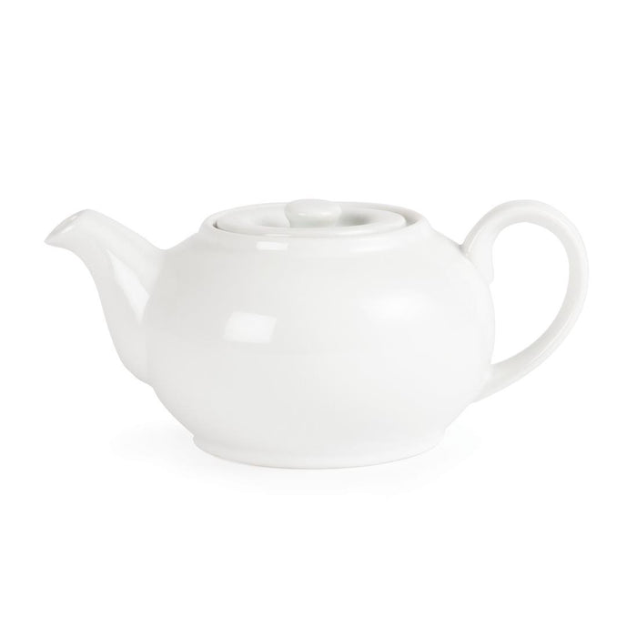 Olympia Whiteware Teapots 876ml (4 Pack) Olympia