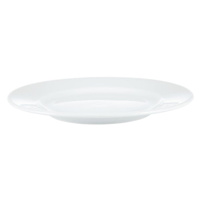 Olympia Whiteware Wide Rimmed Plates 202mm (12 Pack) Olympia