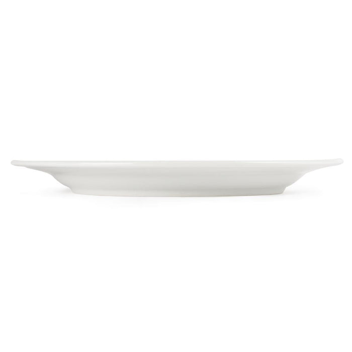 Olympia Whiteware Wide Rimmed Plates 280mm (6 Pack) Olympia