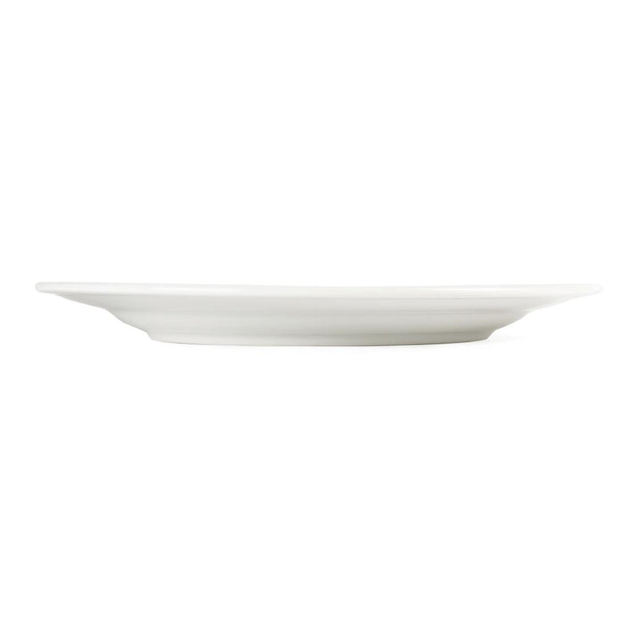 Olympia Whiteware Wide Rimmed Plates 310mm (6 Pack) Olympia