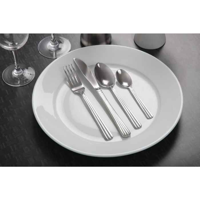 Olympia Whiteware Wide Rimmed Plates 310mm (6 Pack) Olympia