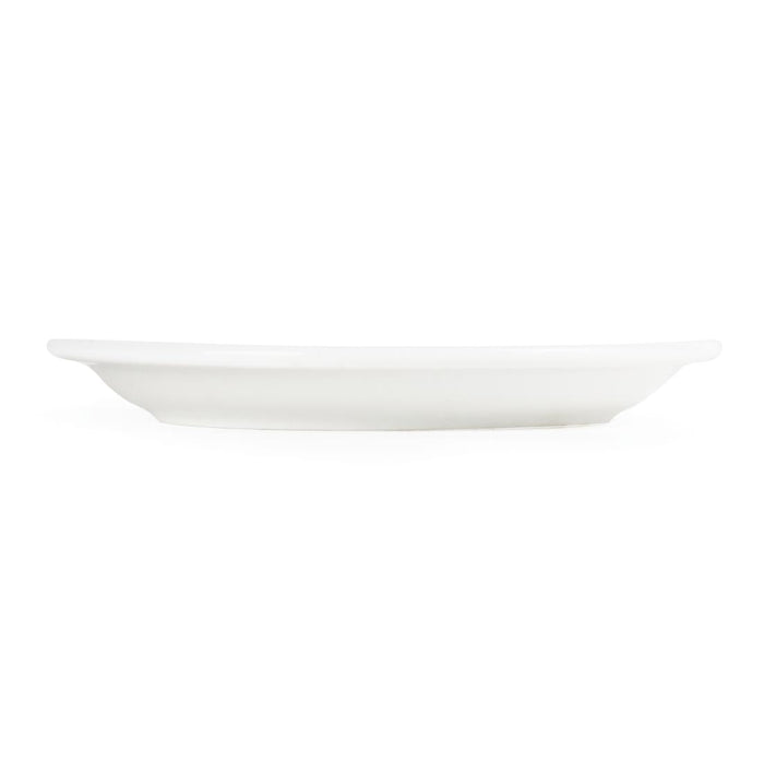 Olympia Whiteware Narrow Rimmed Plates 150mm (12 Pack) Olympia