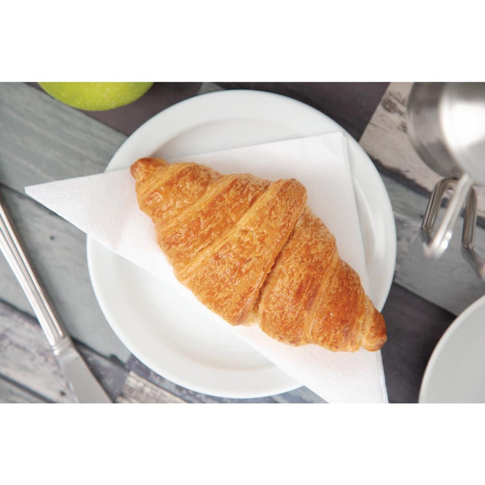 Olympia Whiteware Narrow Rimmed Plates 150mm (12 Pack) Olympia