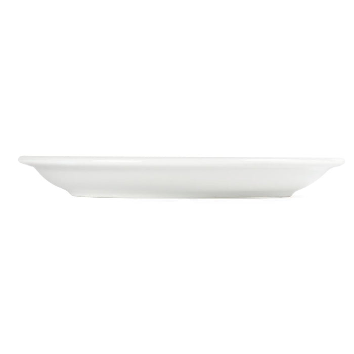 Olympia Whiteware Narrow Rimmed Plates 180mm (12 Pack) Olympia