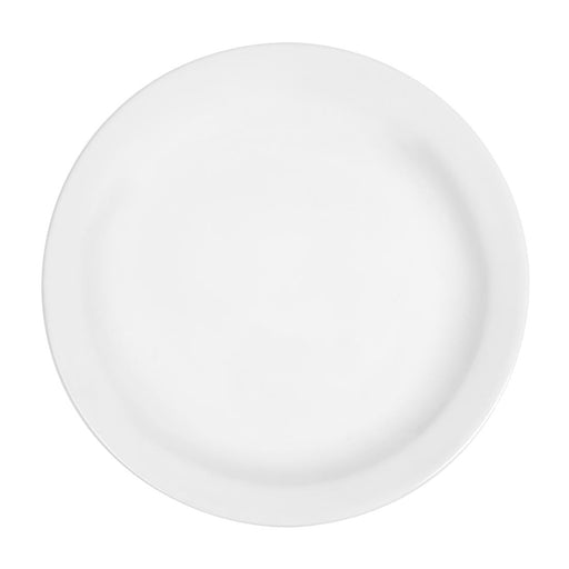 Olympia Whiteware Narrow Rimmed Plates 202mm (12 Pack) Olympia