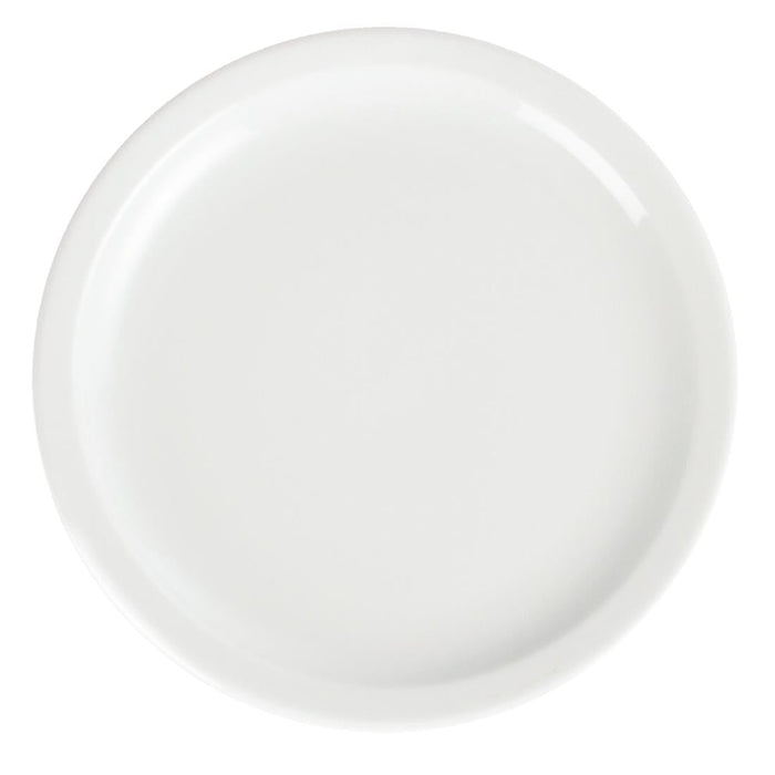 Olympia Whiteware Narrow Rimmed Plates 230mm (12 Pack) Olympia