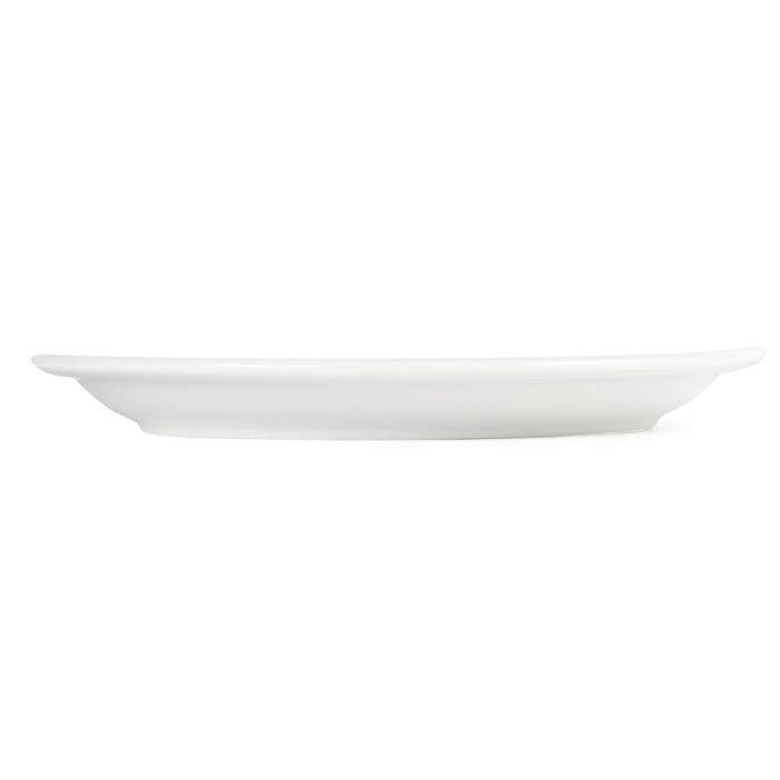 Olympia Whiteware Narrow Rimmed Plates 230mm (12 Pack) Olympia