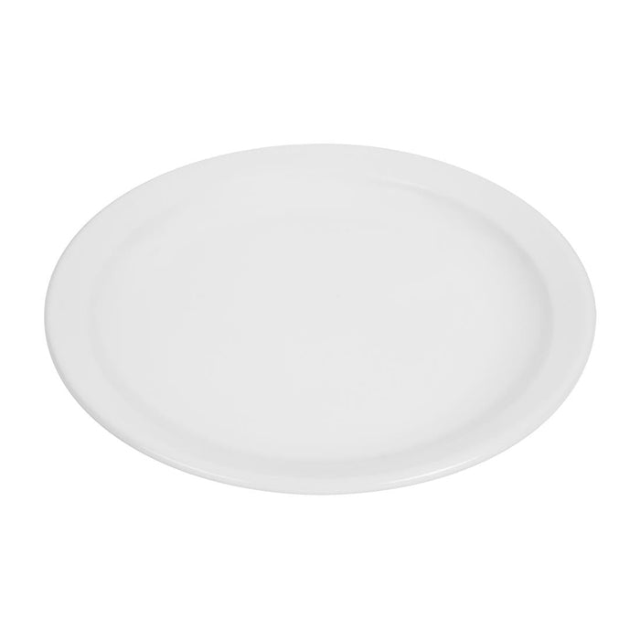 Olympia Whiteware Narrow Rimmed Plates 250mm (12 Pack) Olympia