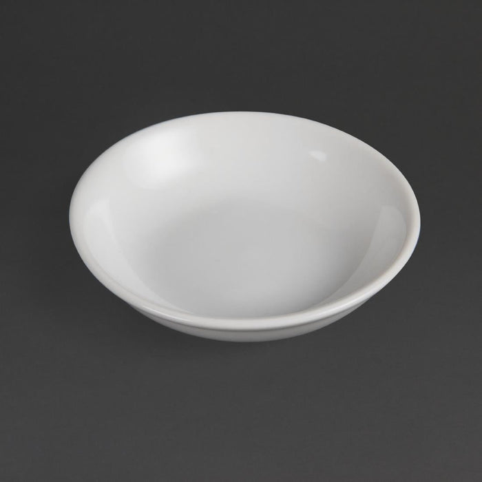 Olympia Whiteware Soy Dishes 100mm (12 Pack) Olympia