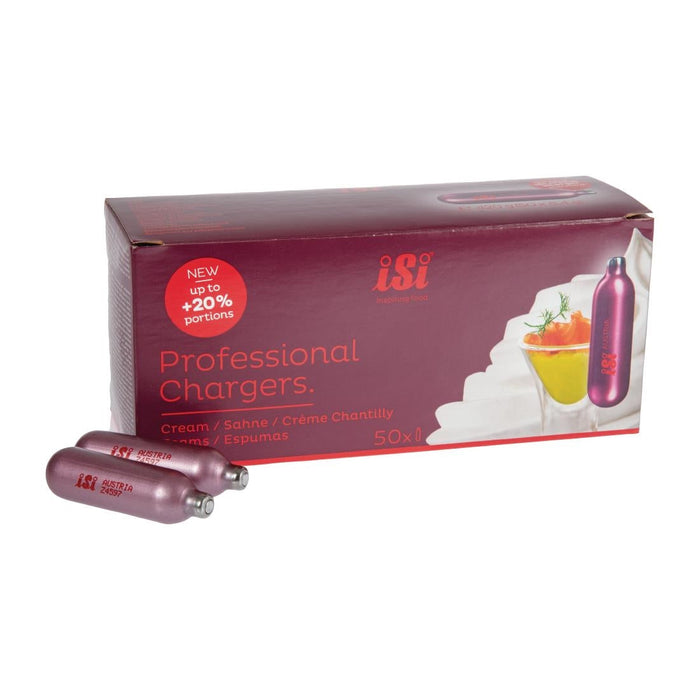 iSi Whipper Charger Bulbs (50 Pack) ISI