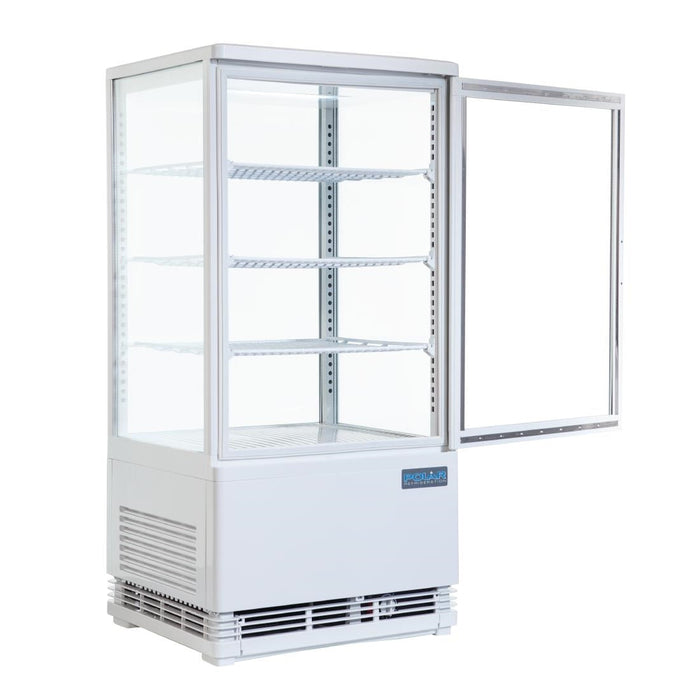 Polar C-Series Energy Efficient Display Fridge White 68Ltr Polar