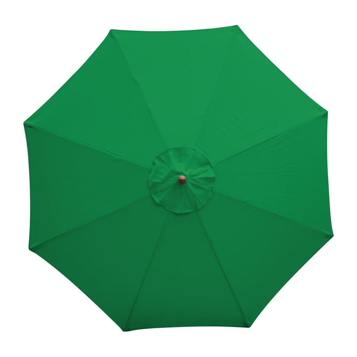 Bolero Round Parasol 3m Diameter Green Bolero
