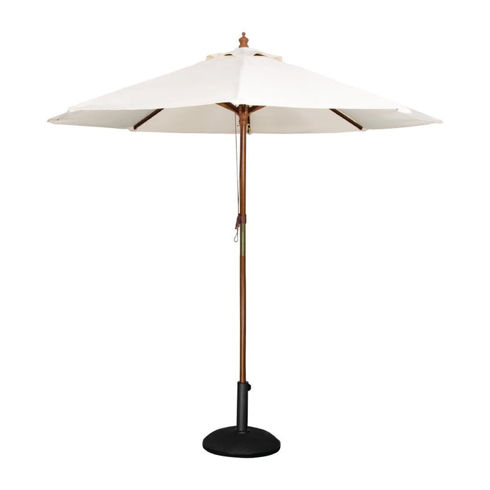 Bolero Round Parasol 3m Diameter Cream Bolero
