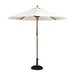 Bolero Round Parasol 3m Diameter Cream Bolero