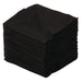 Swantex Cocktail Napkin Black 25x25cm 2ply 1/4 Fold (8 Pack) Swantex