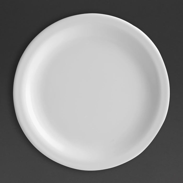 Olympia Kristallon Melamine Narrow Rimmed Plates 165mm (12 Pack) Olympia