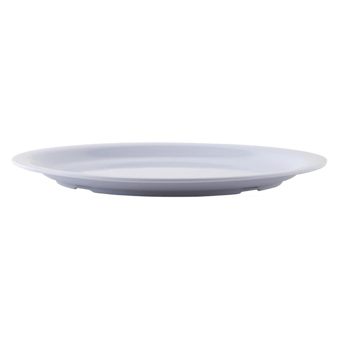 Olympia Kristallon Melamine Narrow Rimmed Plates 229mm (12 Pack) Olympia