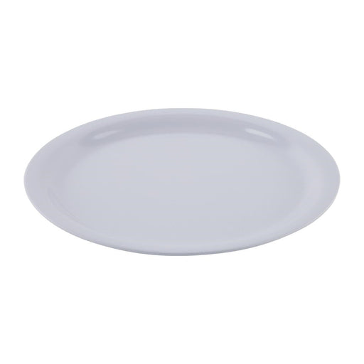 Olympia Kristallon Melamine Narrow Rimmed Plates 229mm (12 Pack) Olympia