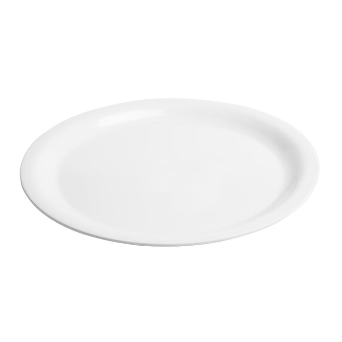 Olympia Kristallon Melamine Narrow Rimmed Plates 267mm (12 Pack) Olympia
