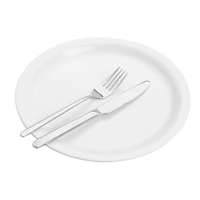 Olympia Kristallon Melamine Narrow Rimmed Plates 267mm (12 Pack) Olympia