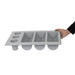 APS Stackable Plastic Cutlery Dispenser APS