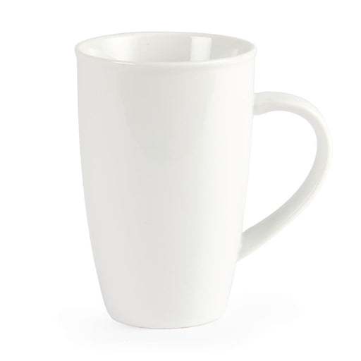 Olympia Whiteware Latte Mugs 400ml (6 Pack) Olympia