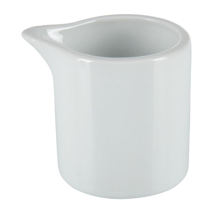 Olympia Whiteware Milk and Cream Jugs 57ml (6 Pack) Olympia