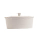 Olympia Whiteware Oval Casserole Dish with Lid 2.2Ltr Olympia