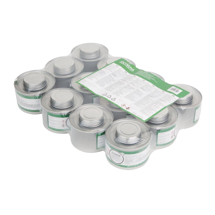 Olympia Liquid Chafing Fuel With Wick 6 Hour (12 Pack) Olympia
