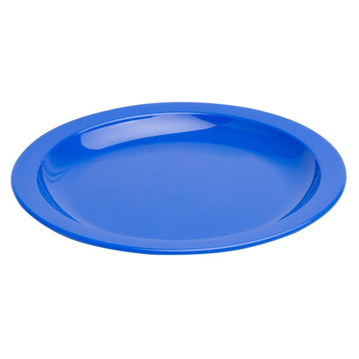 Olympia Kristallon Polypropylene Plates Blue 174mm (12 Pack) Olympia