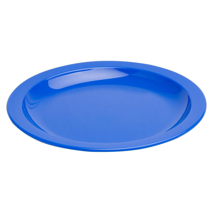 Olympia Kristallon Polypropylene Plates Blue 174mm (12 Pack) Olympia