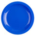 17,2(Ø)cm. Blauw. 12 stuks.