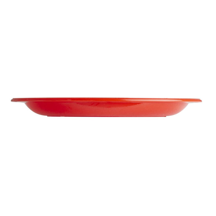 Olympia Kristallon Polypropylene Plates Red 174mm (12 Pack) Olympia