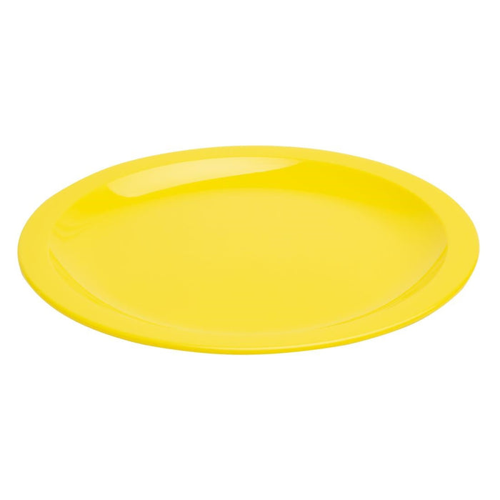 Olympia Kristallon Polypropylene Plates Yellow 230mm (12 Pack) Olympia