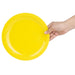 Olympia Kristallon Polypropylene Plates Yellow 230mm (12 Pack) Olympia