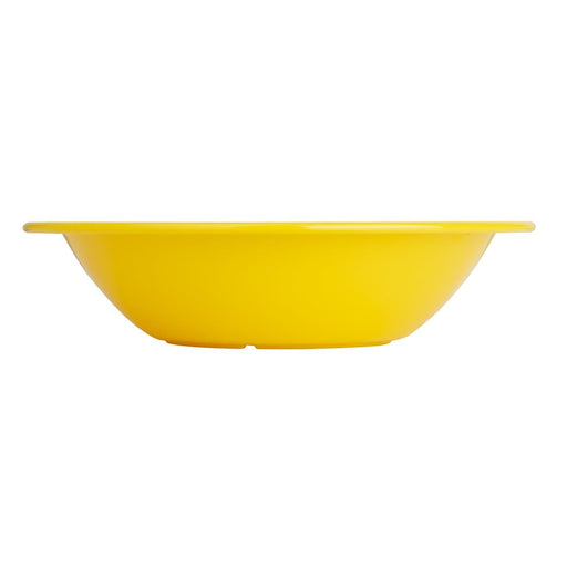 Olympia Kristallon Polypropylene Bowls Yellow 174mm (12 Pack) Olympia