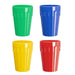 Olympia Kristallon Polypropylene Tumblers Blue 253.8ml (12 Pack) Olympia