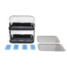 APS Roll Top Cool Display Tray Double Deck APS