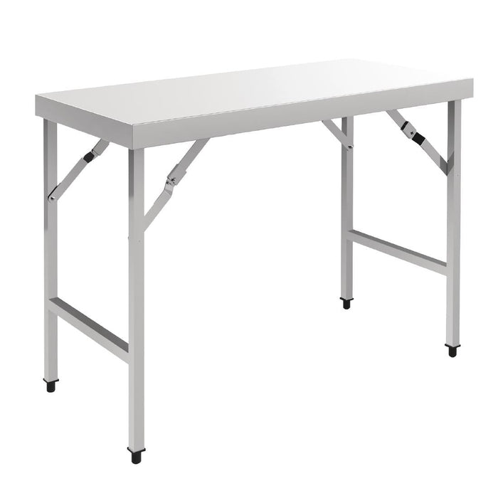 Vogue Stainless Steel Folding Table 1200mm Vogue