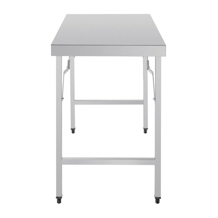 Vogue Stainless Steel Folding Table 1200mm Vogue