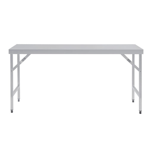Vogue Stainless Steel Folding Table 1800mm Vogue