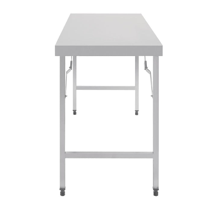 Vogue Stainless Steel Folding Table 1800mm Vogue